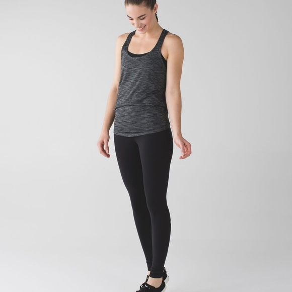 Lululemon Salute the Sun Tank Heathered Black  - Picture 6 of 11